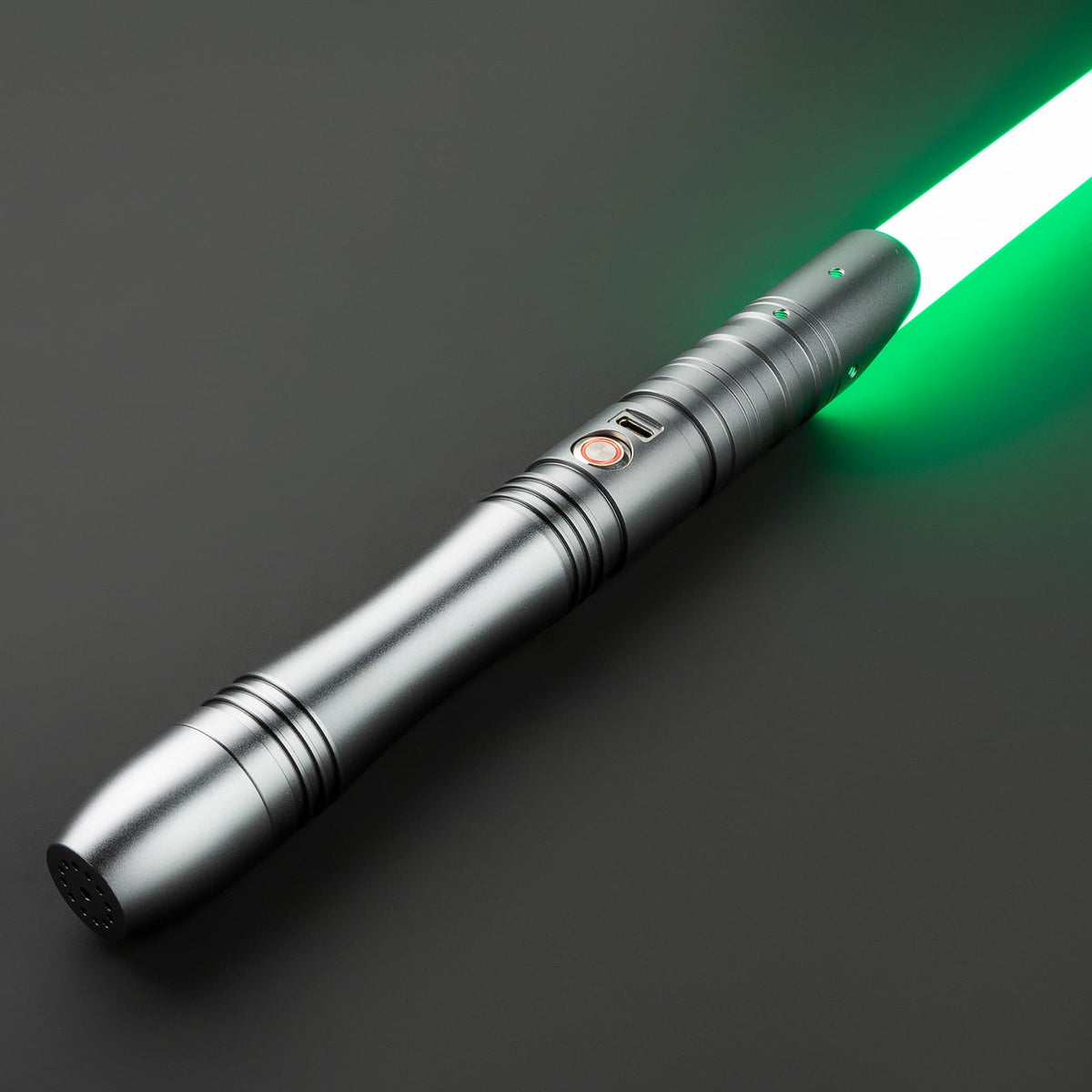 Model No.028 Lightsaber – Red Metal Hilt | Custom Dueling Saber