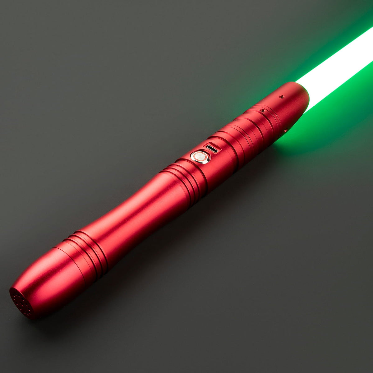 Model No.028 Lightsaber – Red Metal Hilt | Custom Dueling Saber
