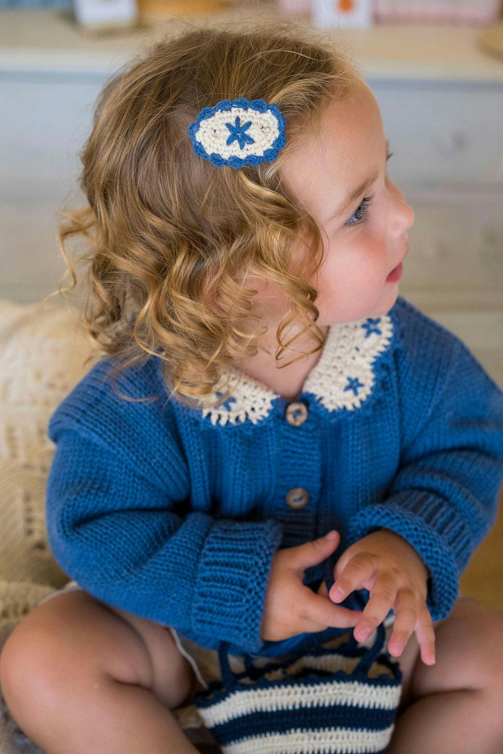 Ines Cardigan in Blue Hour