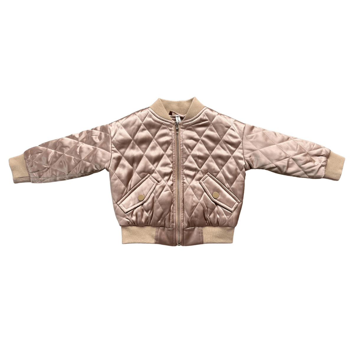 Girls Bomber Jacket in Desert
