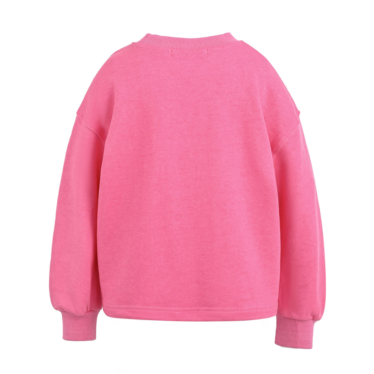 Bright Pink Oversized Sweatshirt