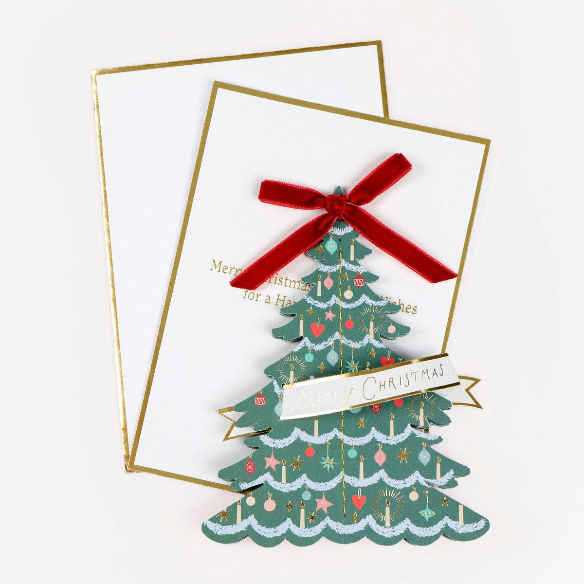 Decorated Christmas Tree Card
