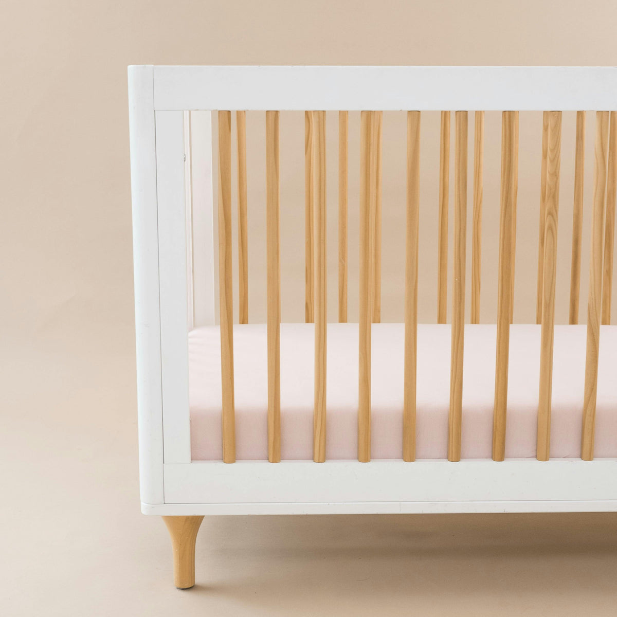 Crib Sheet in Blush