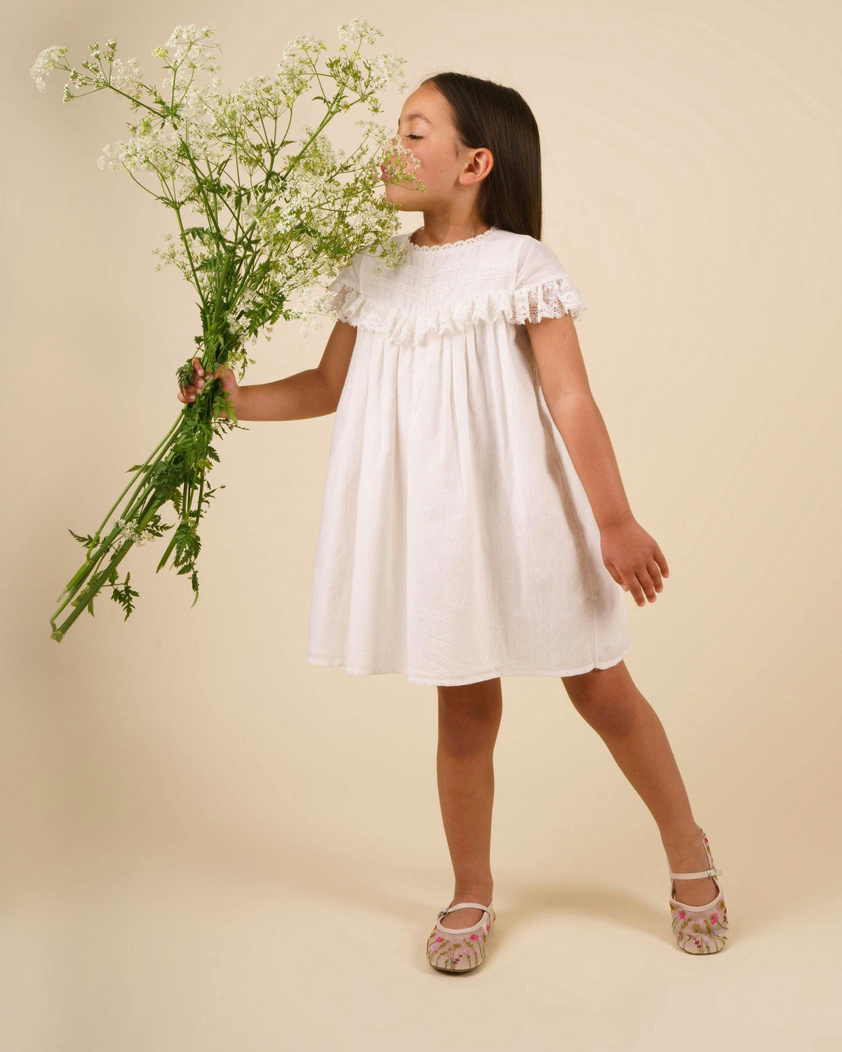 Faustine Dress - Ivory