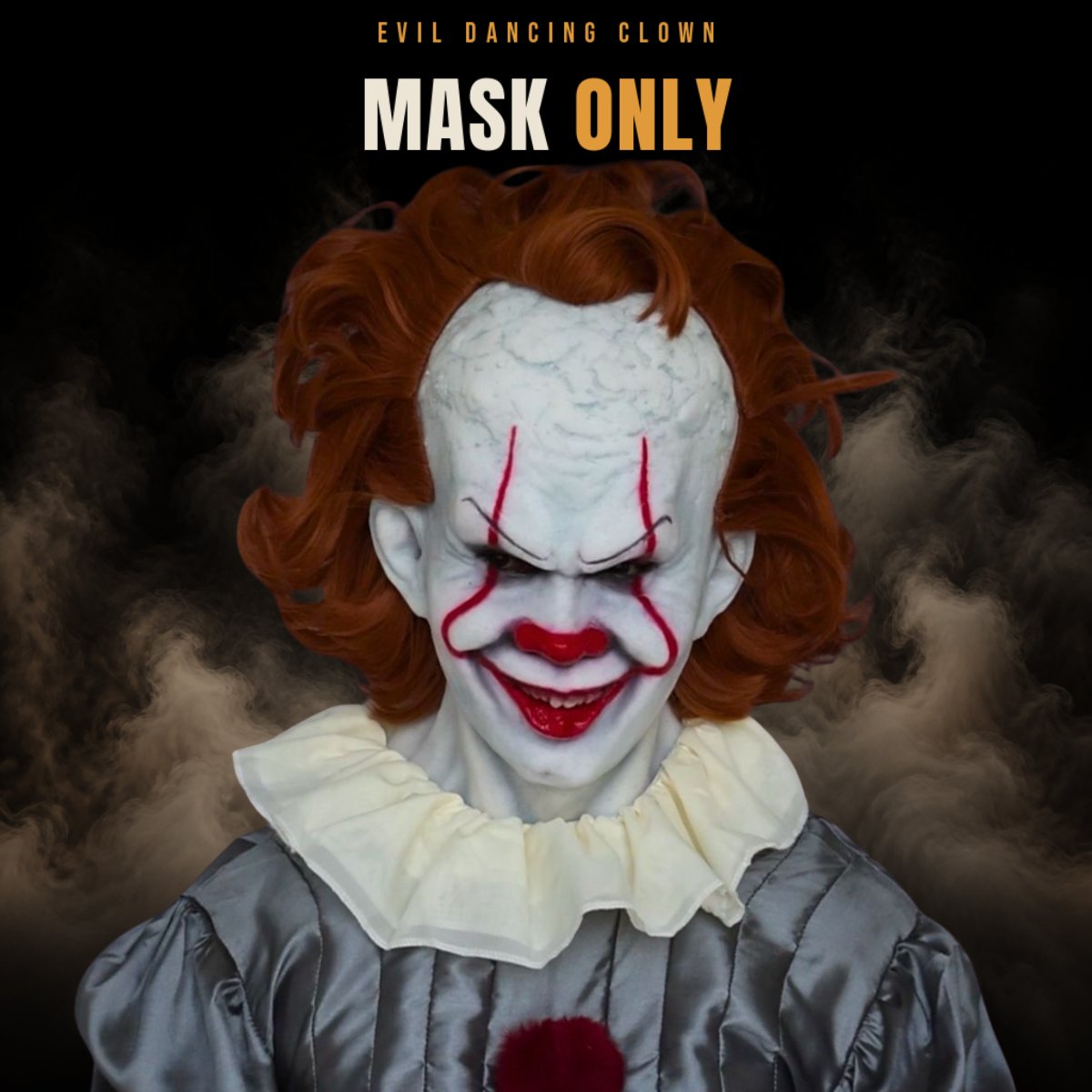 Evil Dancing Clown Mask