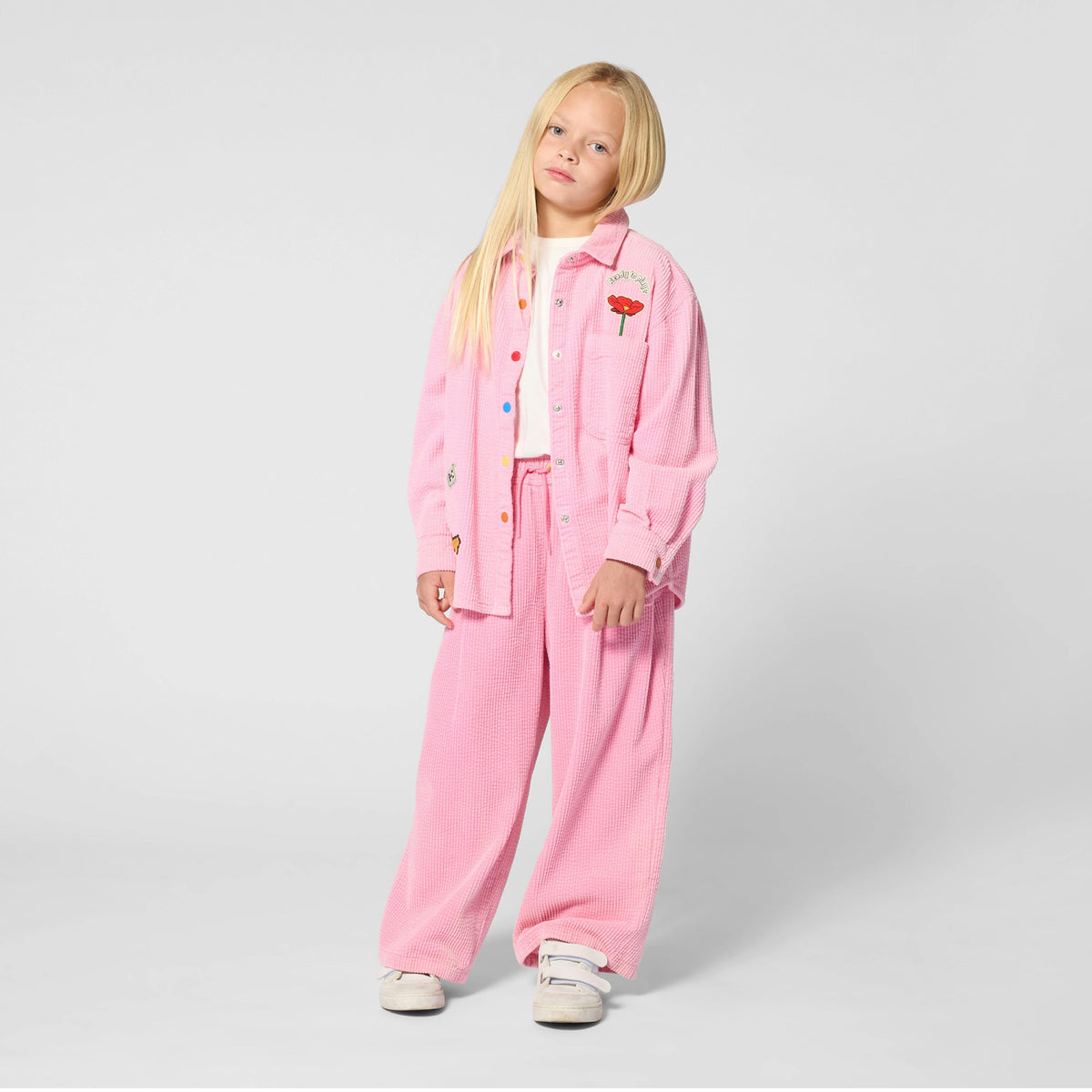 Pink Corduroy Shirt