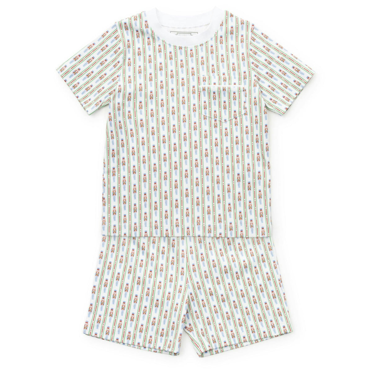Charles Boys' Short Set - Nutcracker Stripe