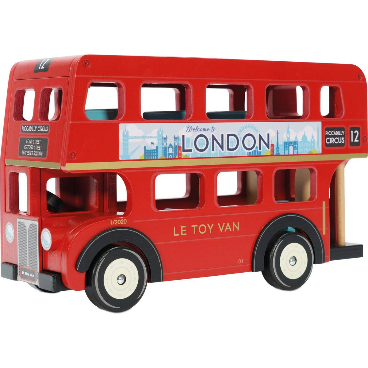 Wooden London Bus