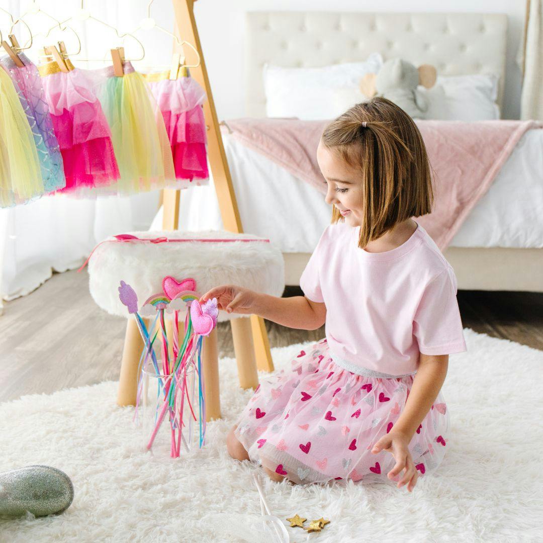 Glitter Heart Tutu