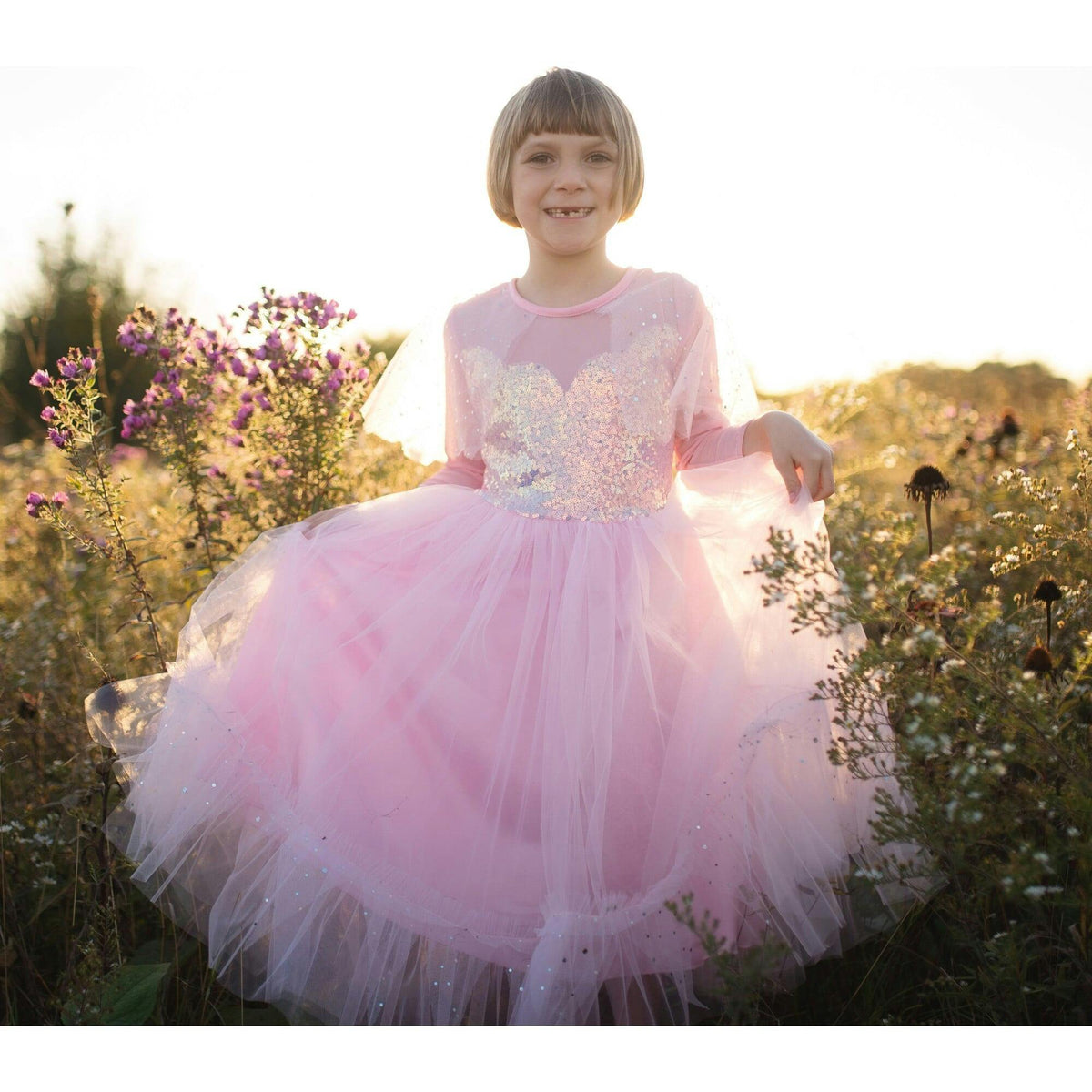 Elegant In Pink Dress