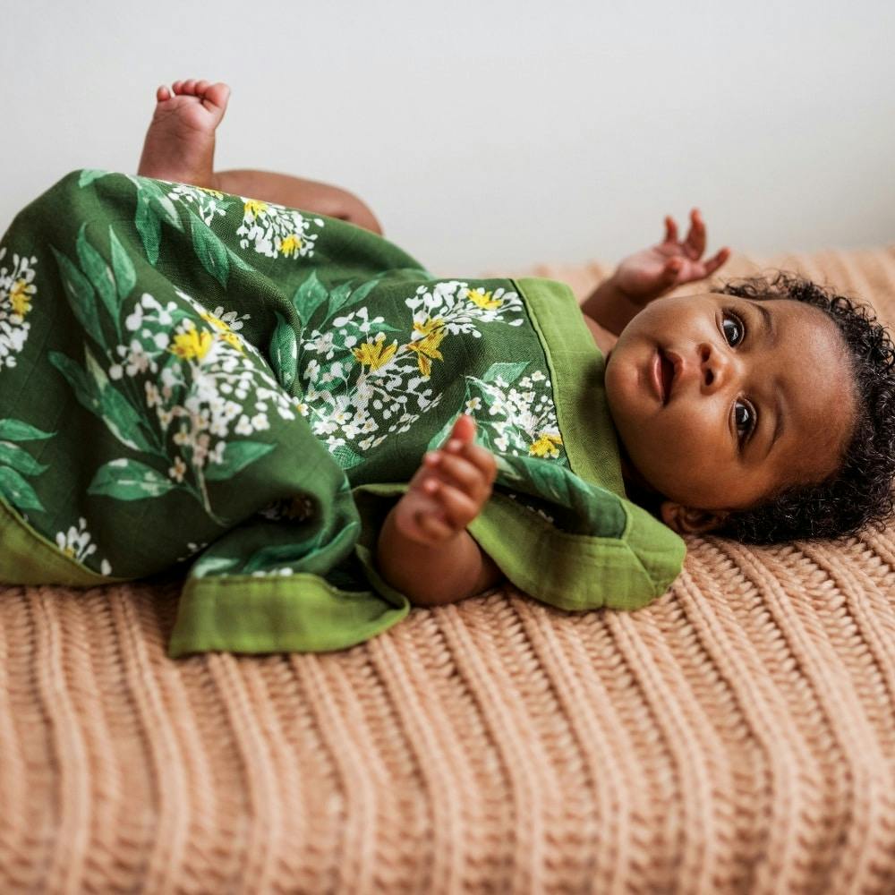 Mini Lovey Two-Layer Muslin Security Blanket