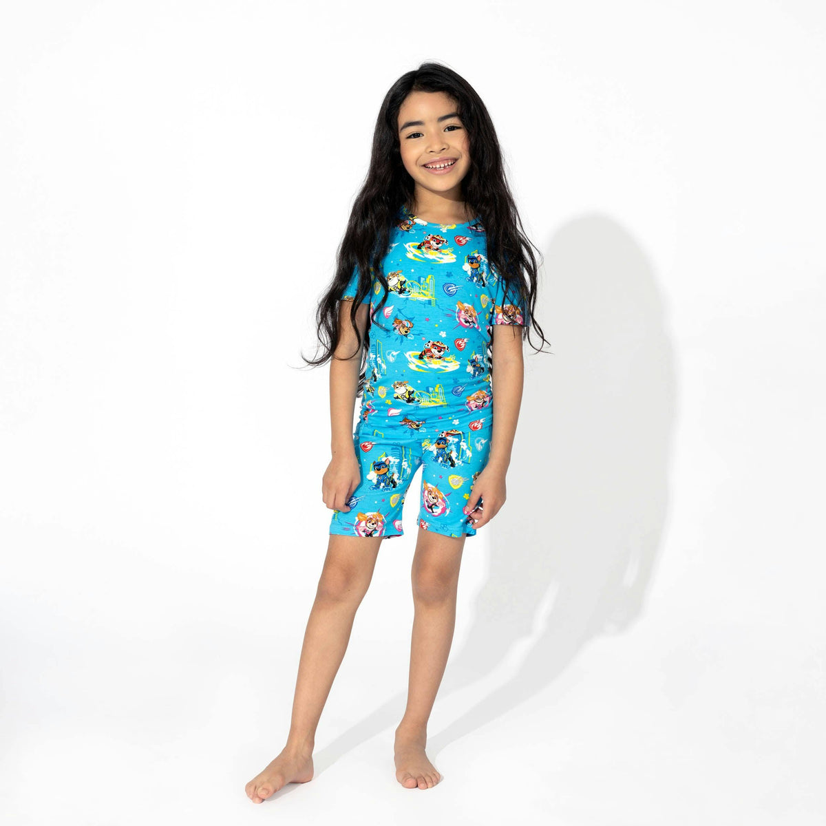 PAW Patrol: The Mighty Movie - Mighty Pups Bamboo Kids Pajama Short Set