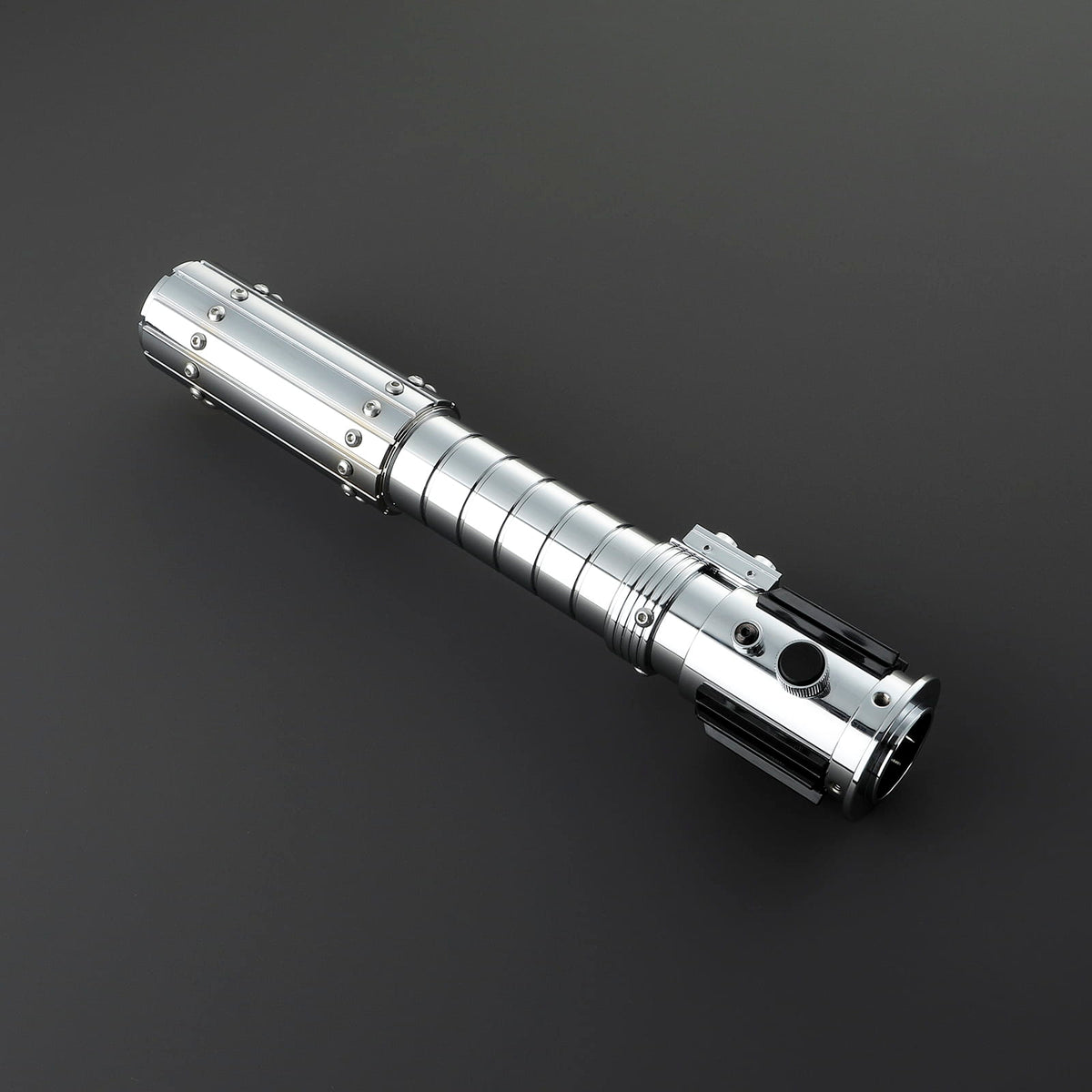 Mara Jade Inspired Lightsaber – Silver Hilt with Black Control Box