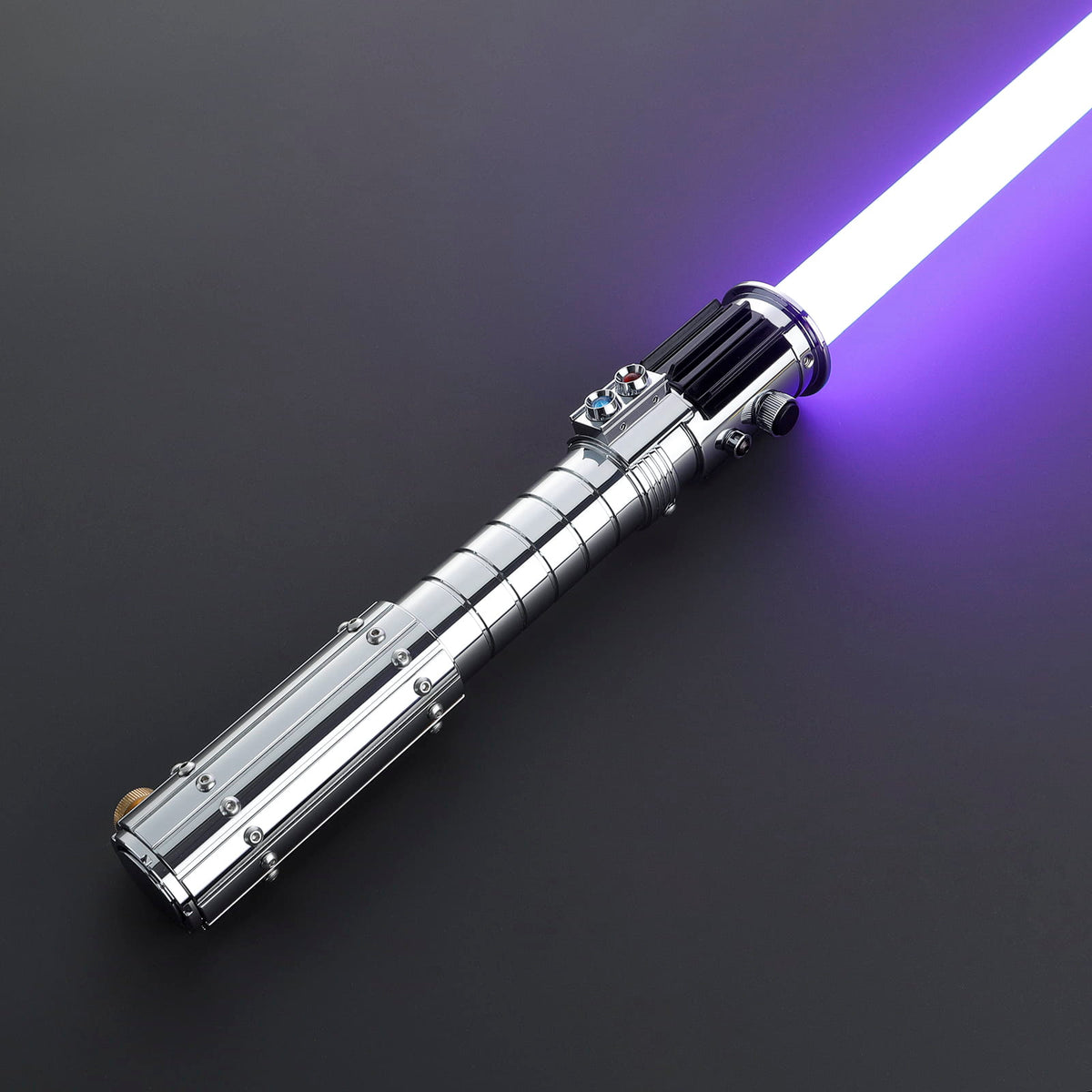 Mara Jade Inspired Lightsaber – Silver Hilt with Black Control Box