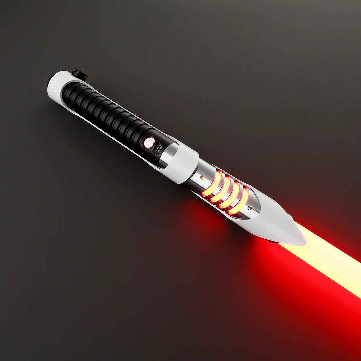 The Imperial Arctic Shroud Custom Red Lightsaber