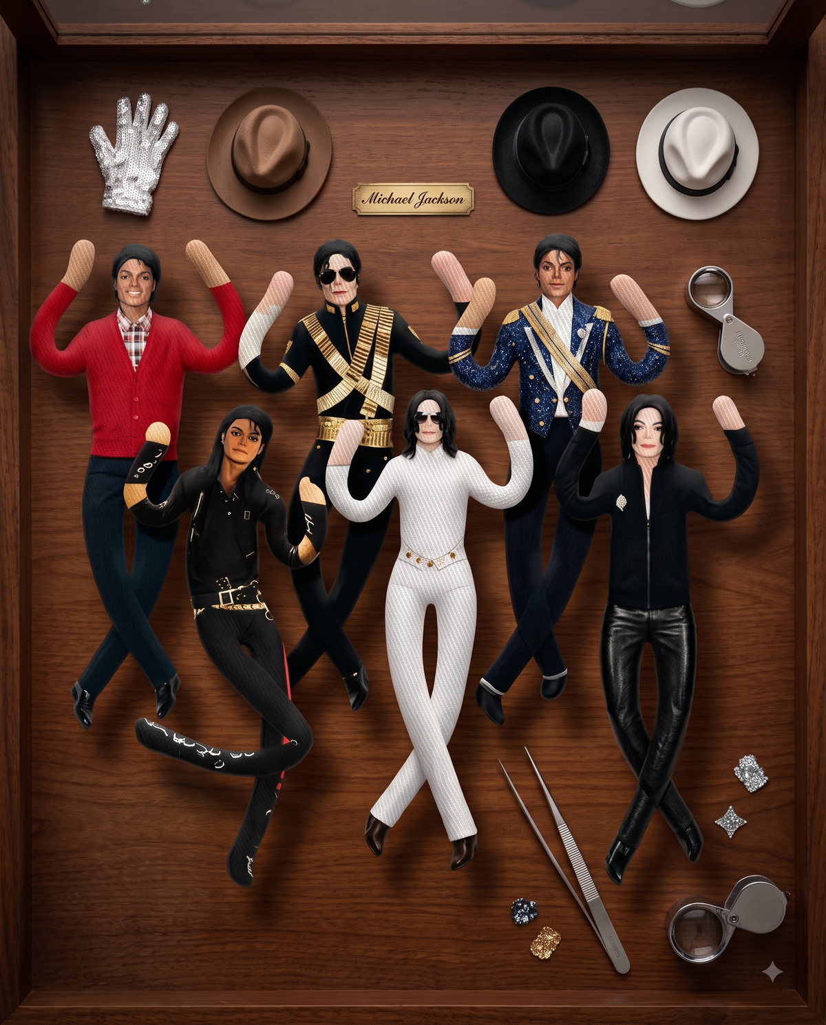 Michael Jackson Plush Doll