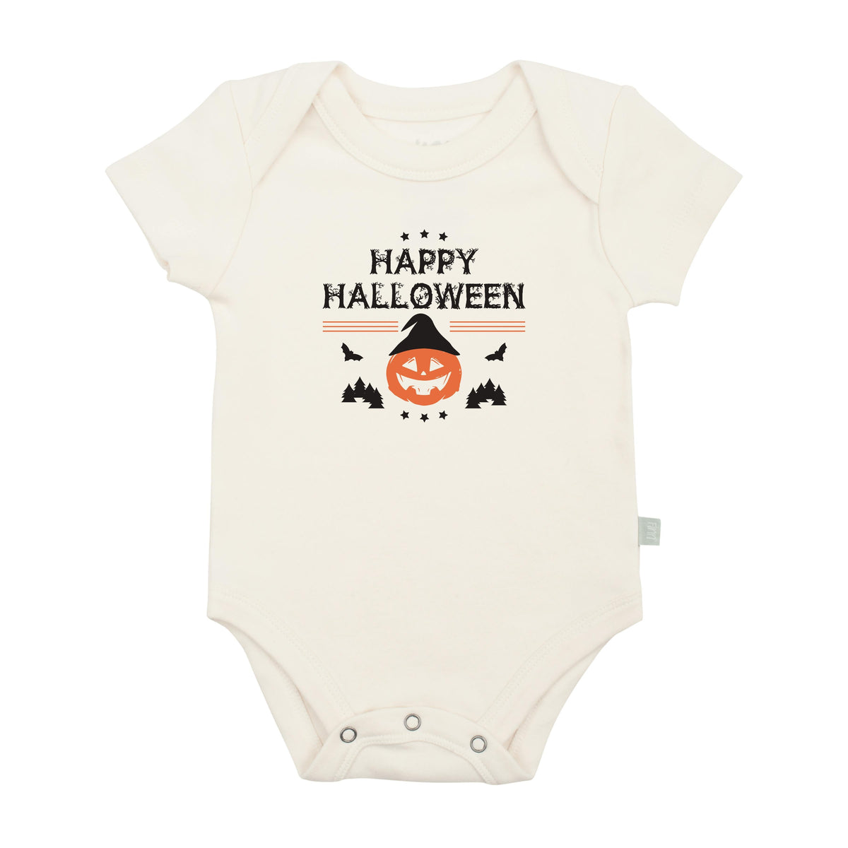 graphic bodysuit | halloween pumpkin