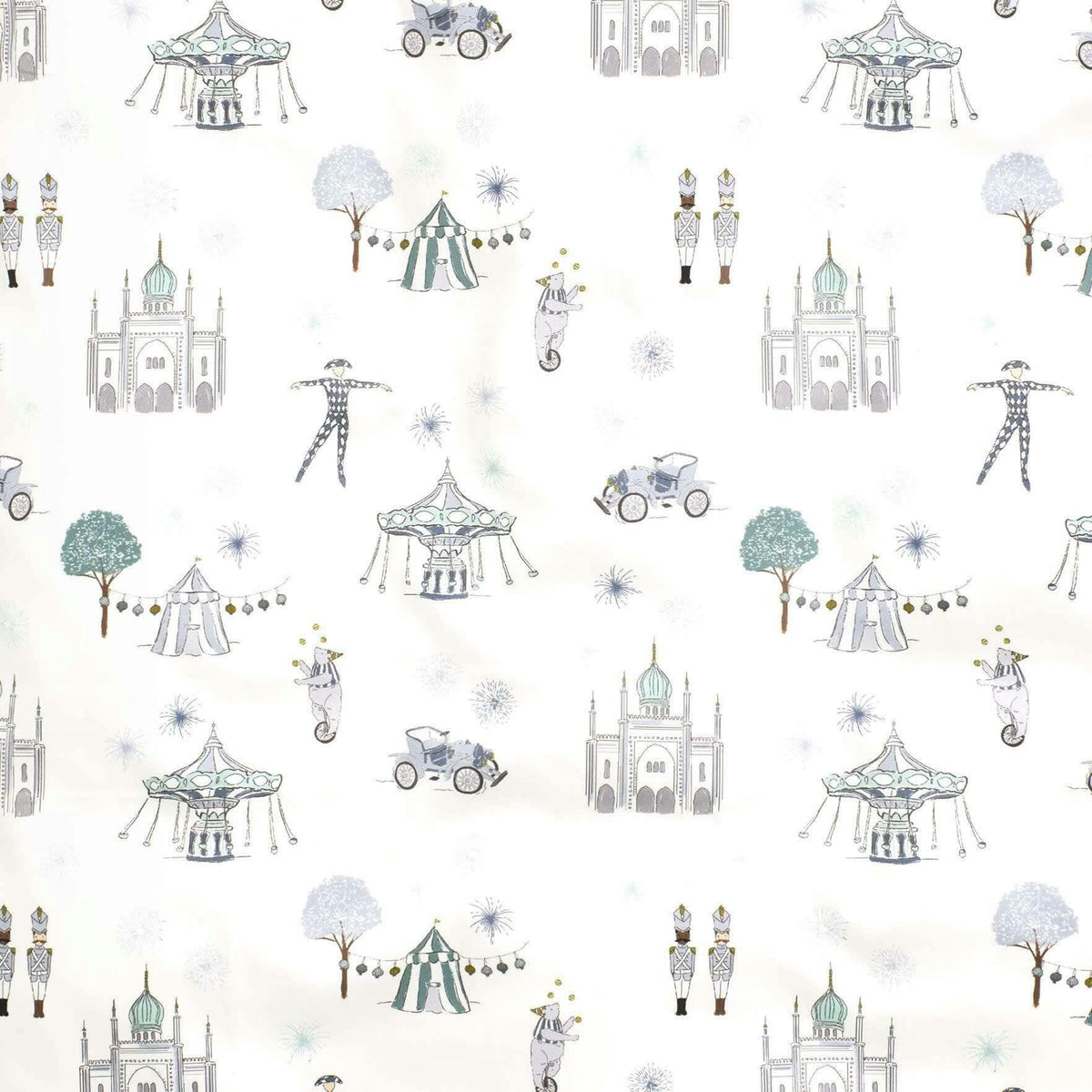 Adventures in Wonderland Crib Sheet