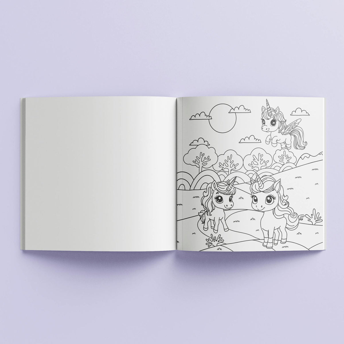 Kaleidoscope: Coloring Book - Unicorn Magic