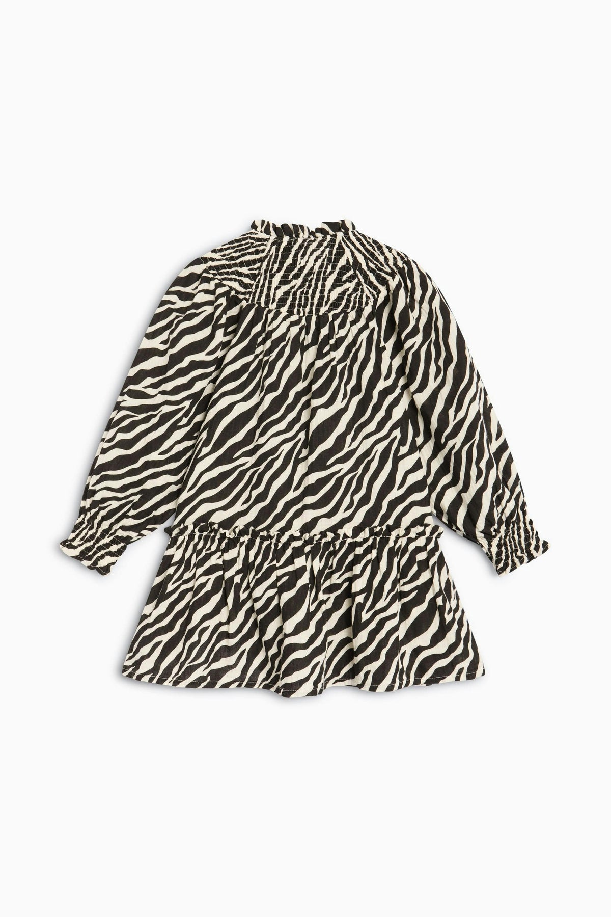 Zephyr Dress Zebra Print