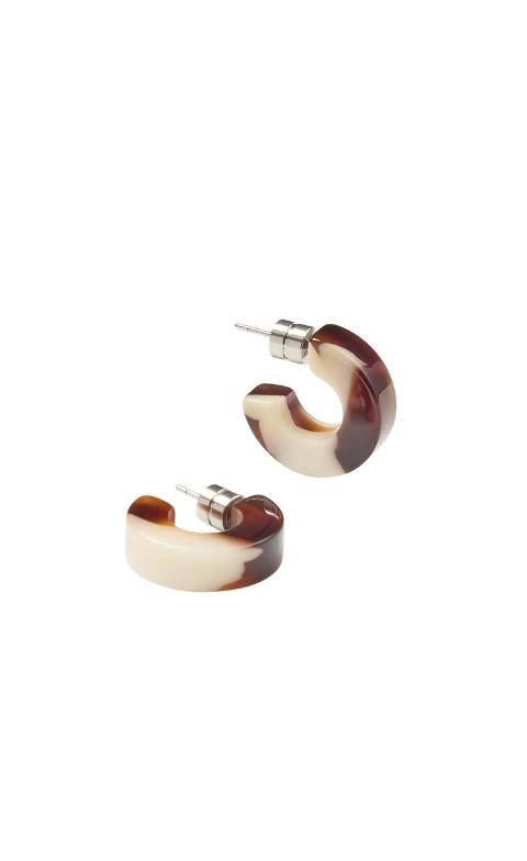 Muse Hoops in Mocha