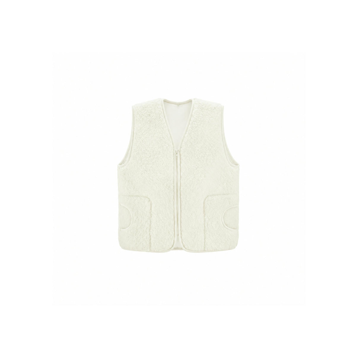 WOMEN'S WOOL VEST WITH LINING