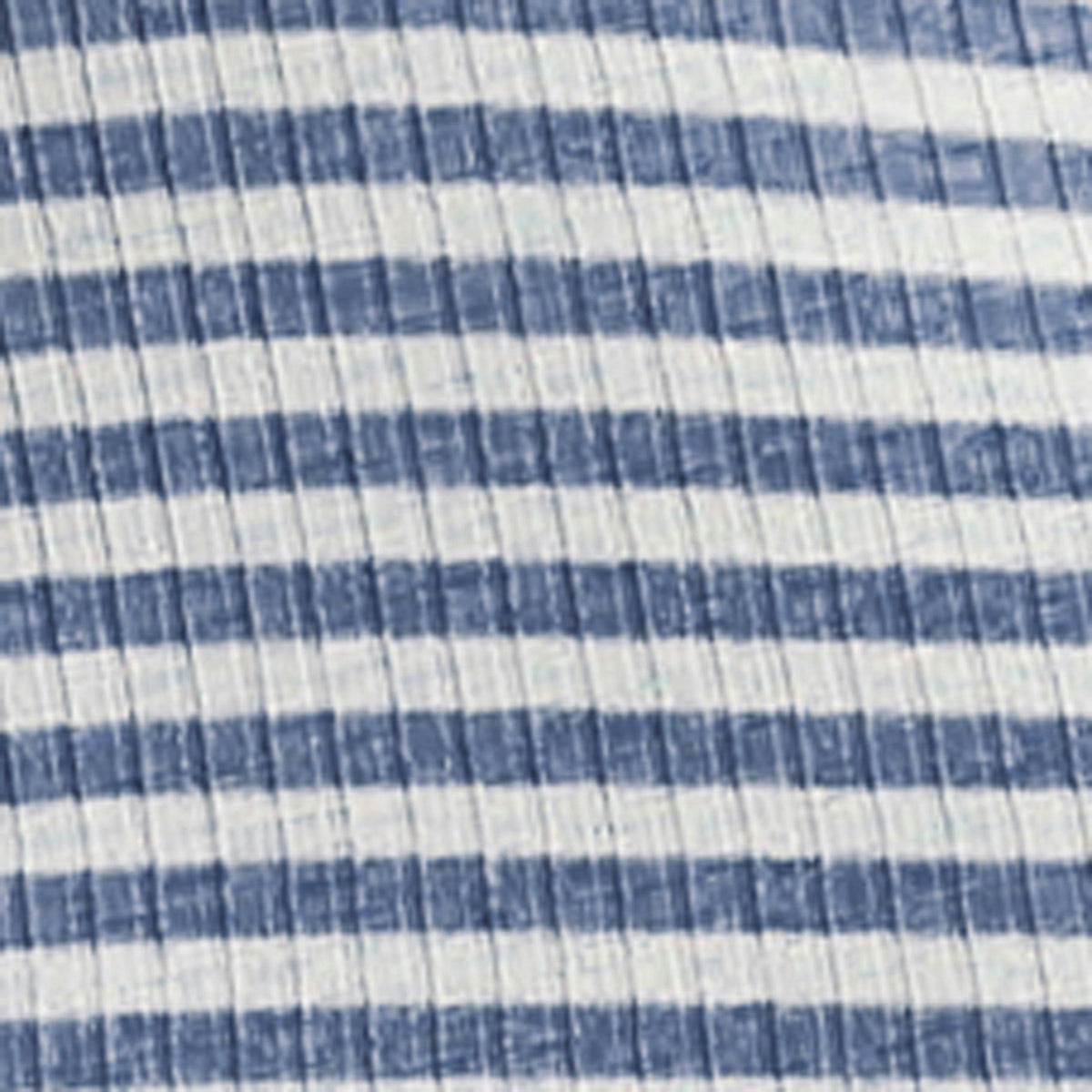 Dune Stripe One Piece Washed Indigo / White