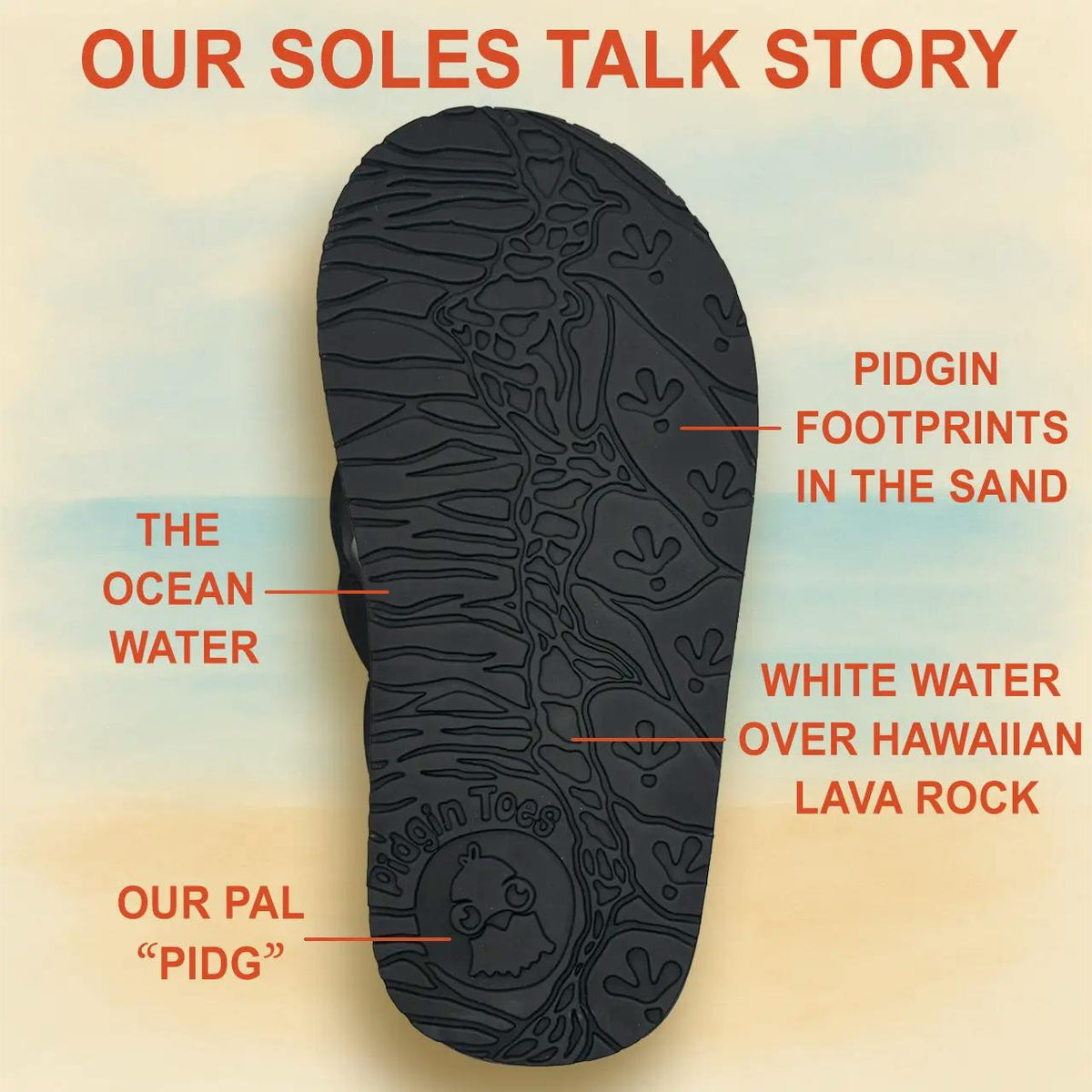 Pidgin Toes® Kids' Flip Flop, Kiwi