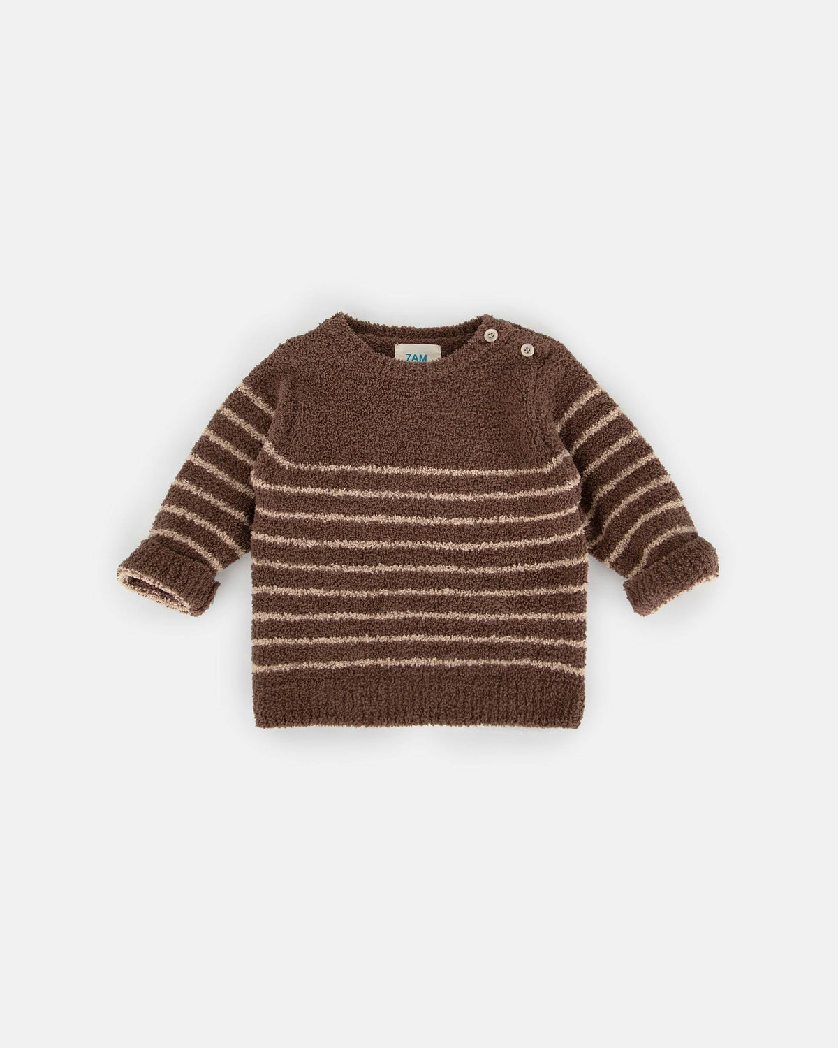 Long Sleeve Top Striped - Fuzzy
