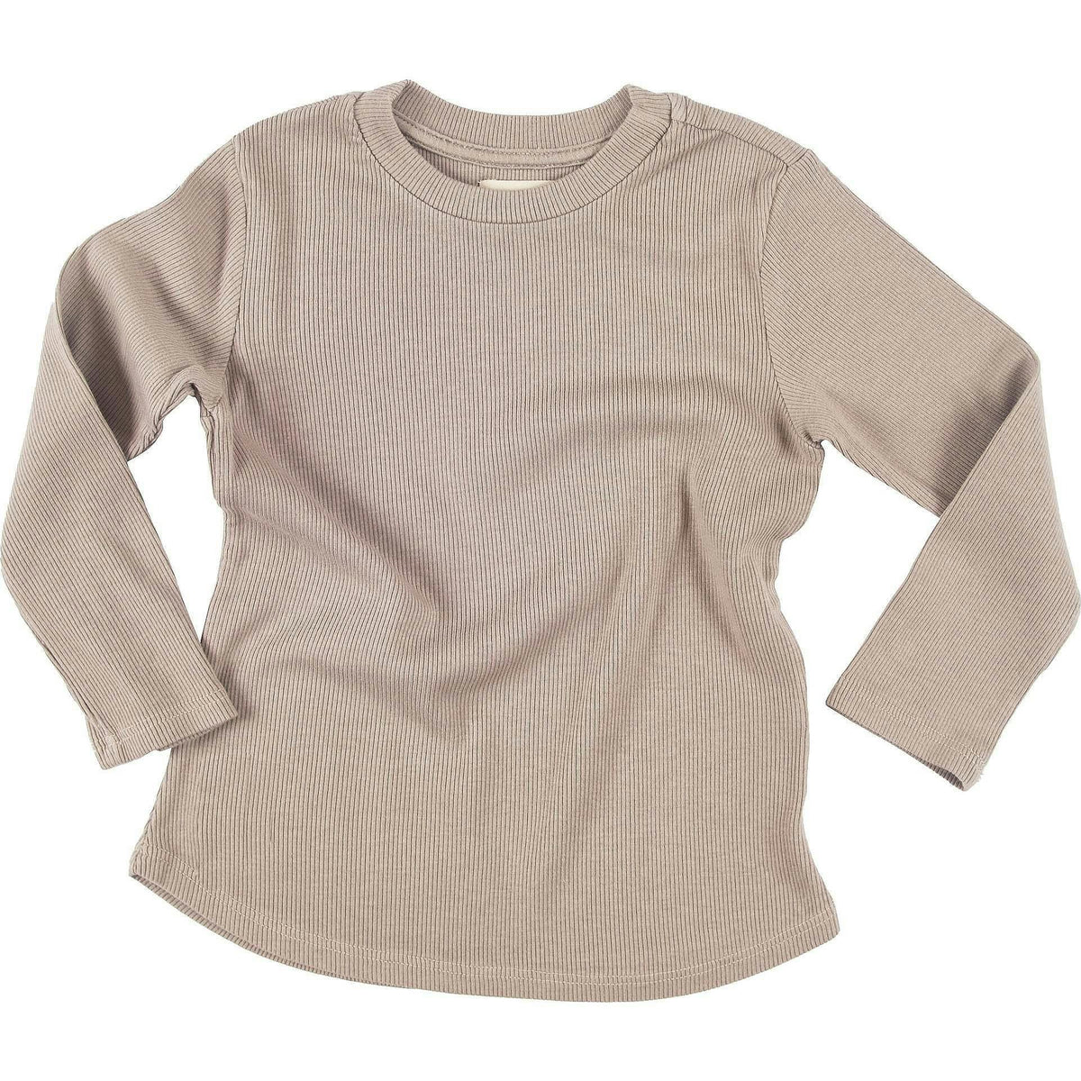 Rib Long Sleeve Top
