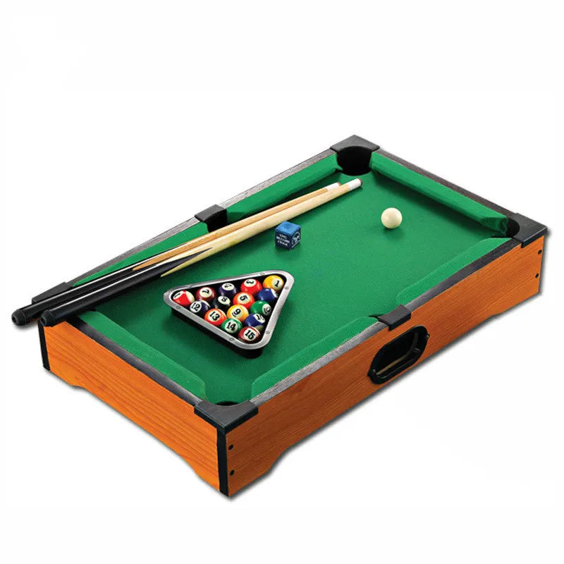 Mini Wooden Tabletop Pool Table