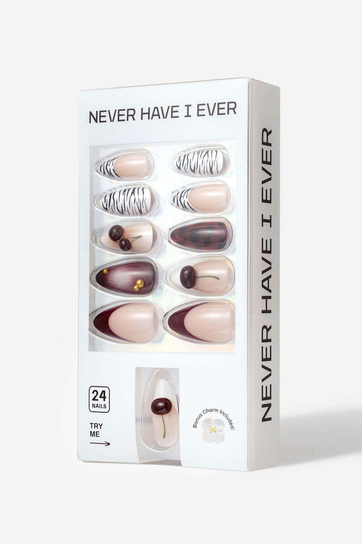 WILD INSTINCT - ALMOND PRESS-ON NAILS