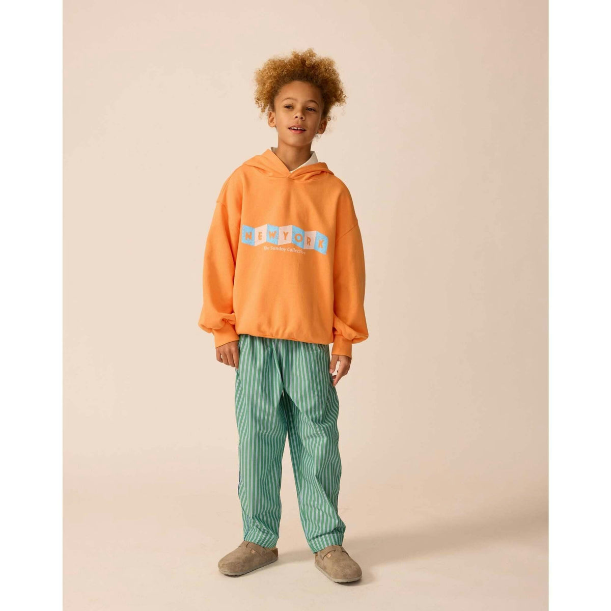 Organic Weekend Hoodie in Overtime Orange