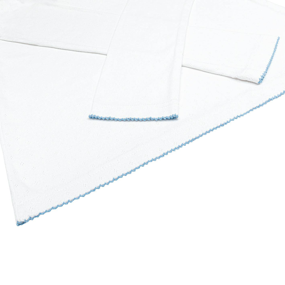 women's white pointelle pajamas set
