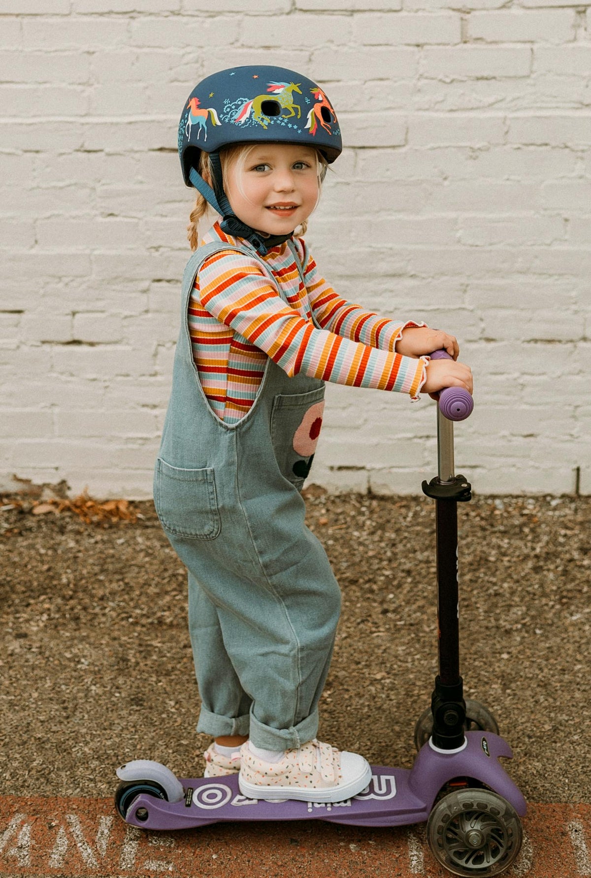Micro Mini Foldable LED Scooter