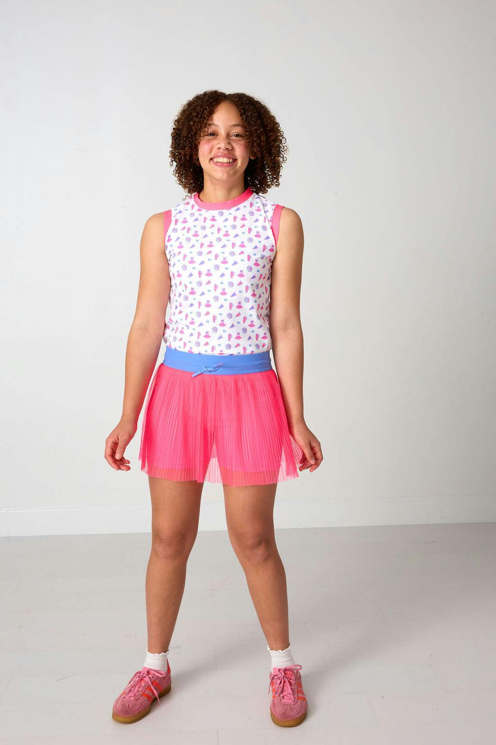 tutu print muscle tank