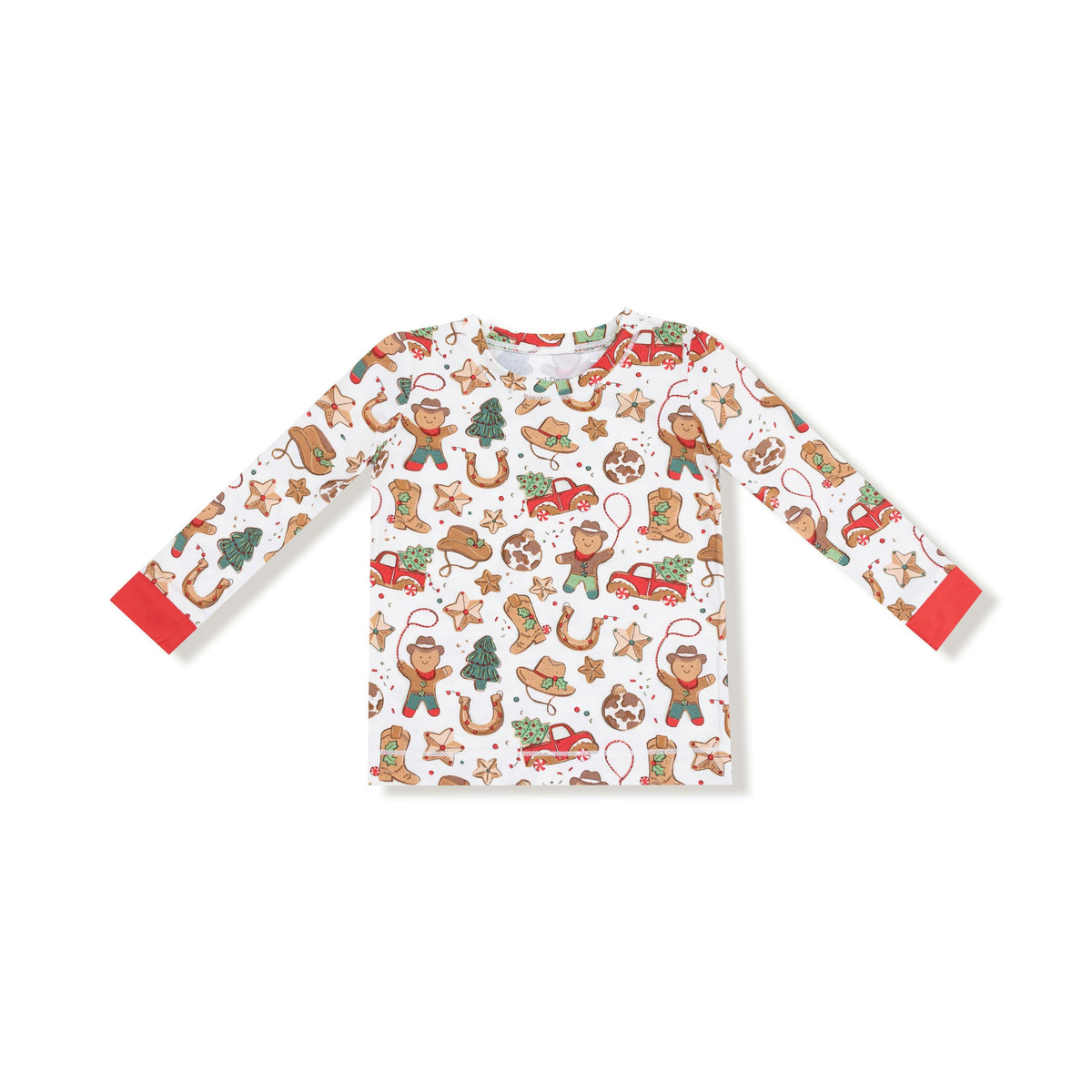 Cowboy Christmas - Long Sleeve Loungewear Set