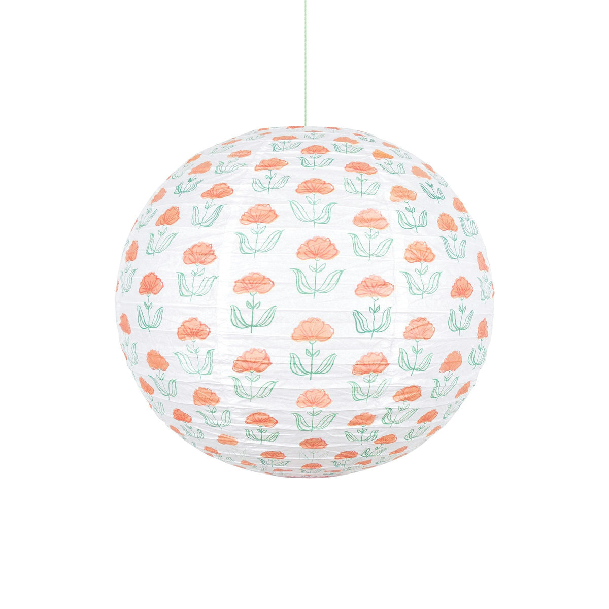 Flora Orange & Blue Lanterns