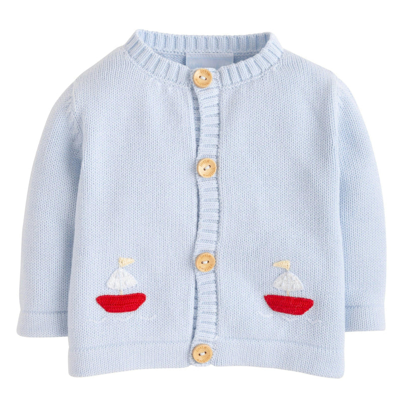 Crochet Cardigan - Sailboat