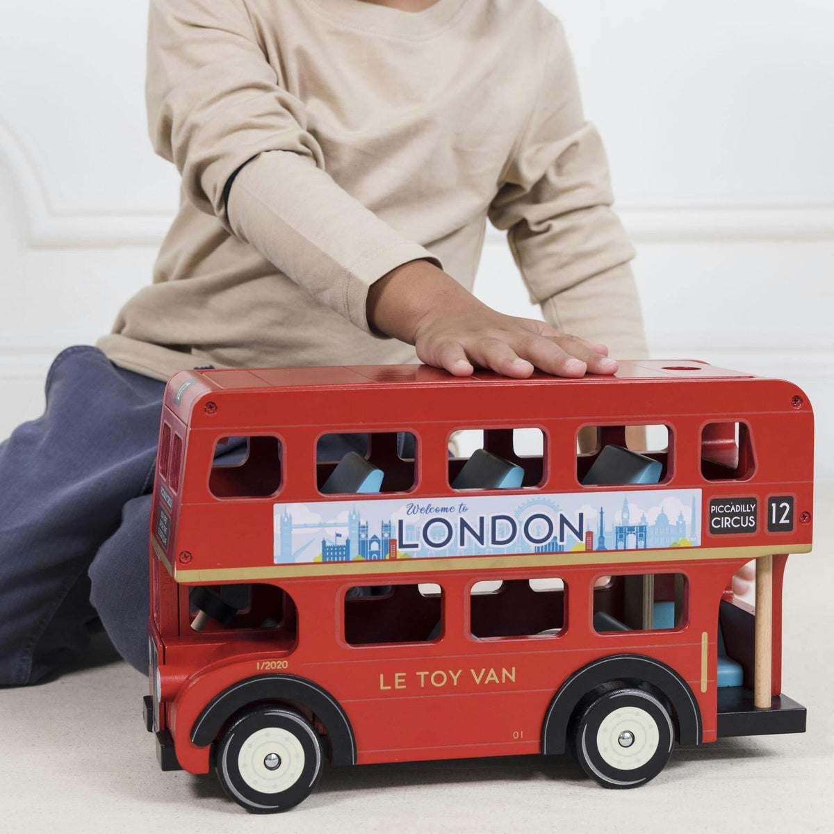 Wooden London Bus