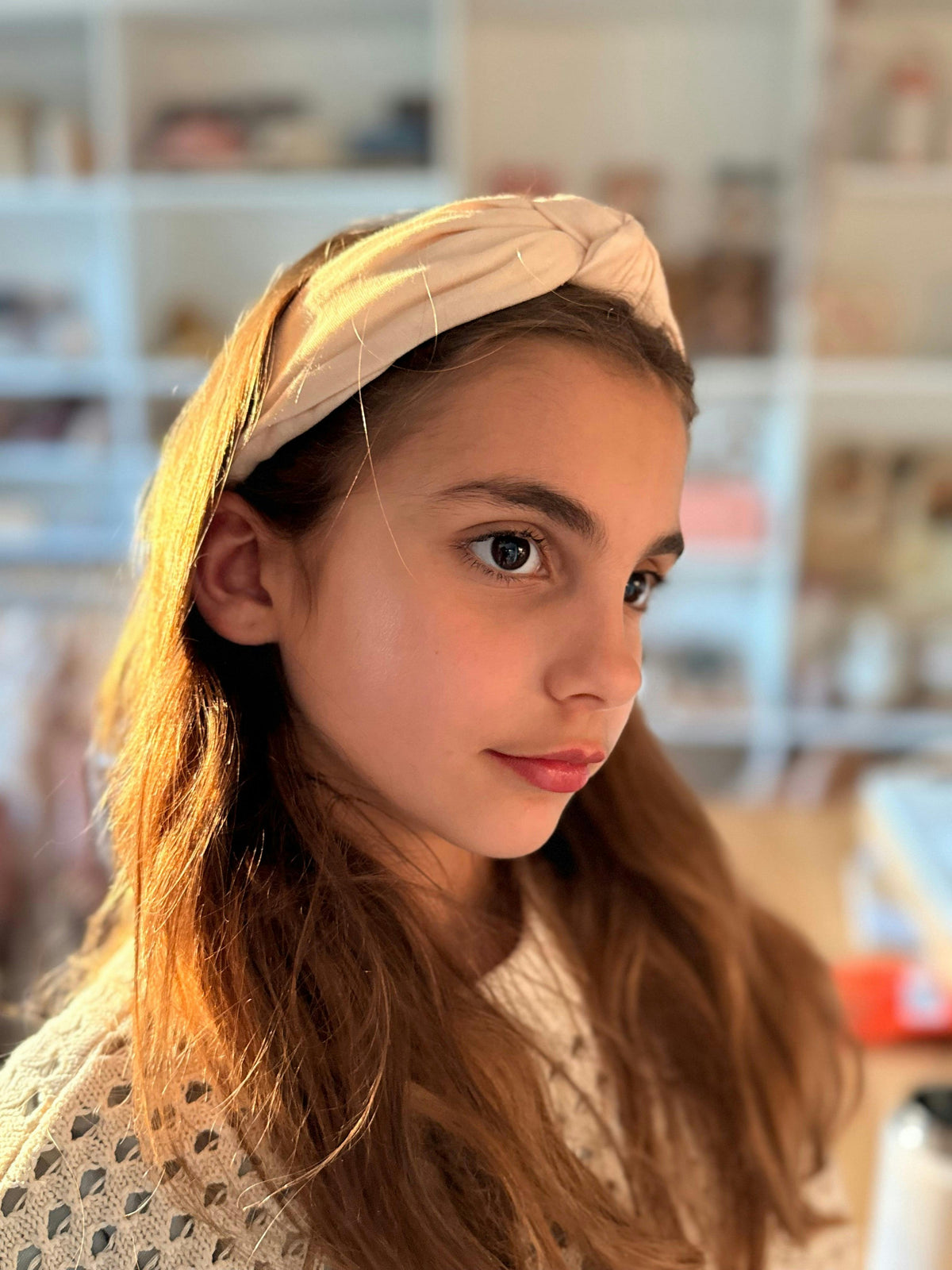 Classic Knot Headband | Sand