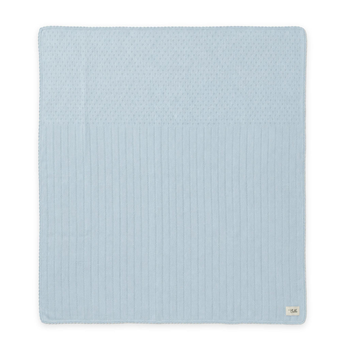 Knit Pointel Blanket
