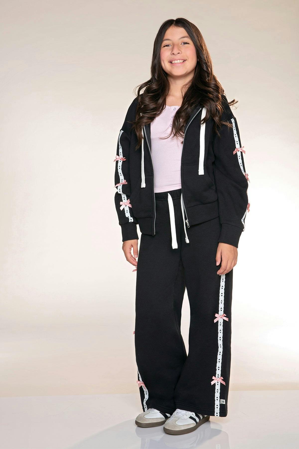 Butter French Terry Drop Shoulder Zip Hoodie
