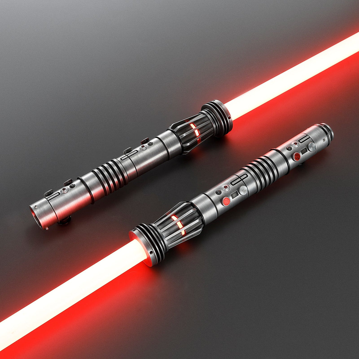 Darth Maul Double-Bladed Lightsaber Set – Weathered Hilts