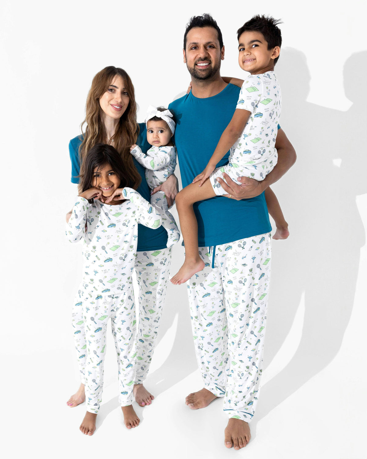 Tennis Bamboo Kids Pajama Short Set