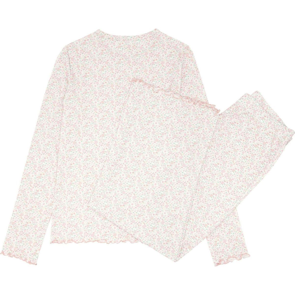 Women's Antique Floral Pima Pajamas Set