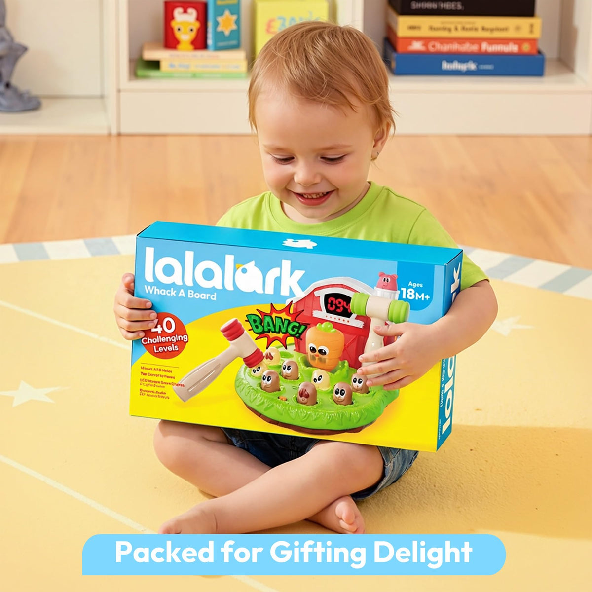 JOVA Lalalark Early Learning Game Toy for Toddlers