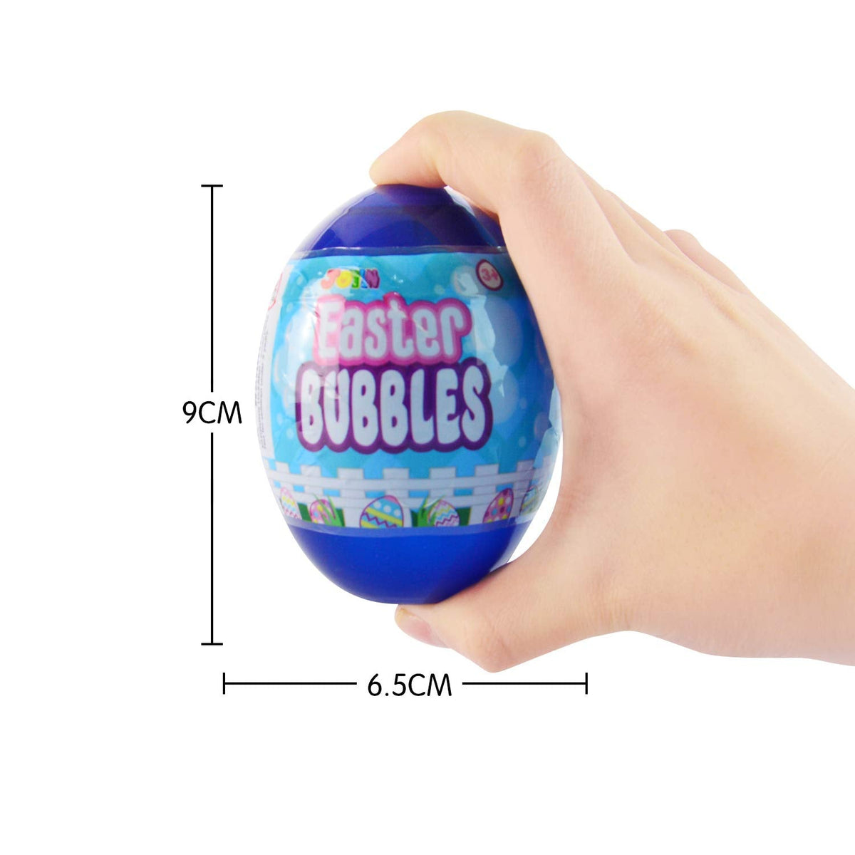 JOYIN 12 Easter Egg Bubble Wands