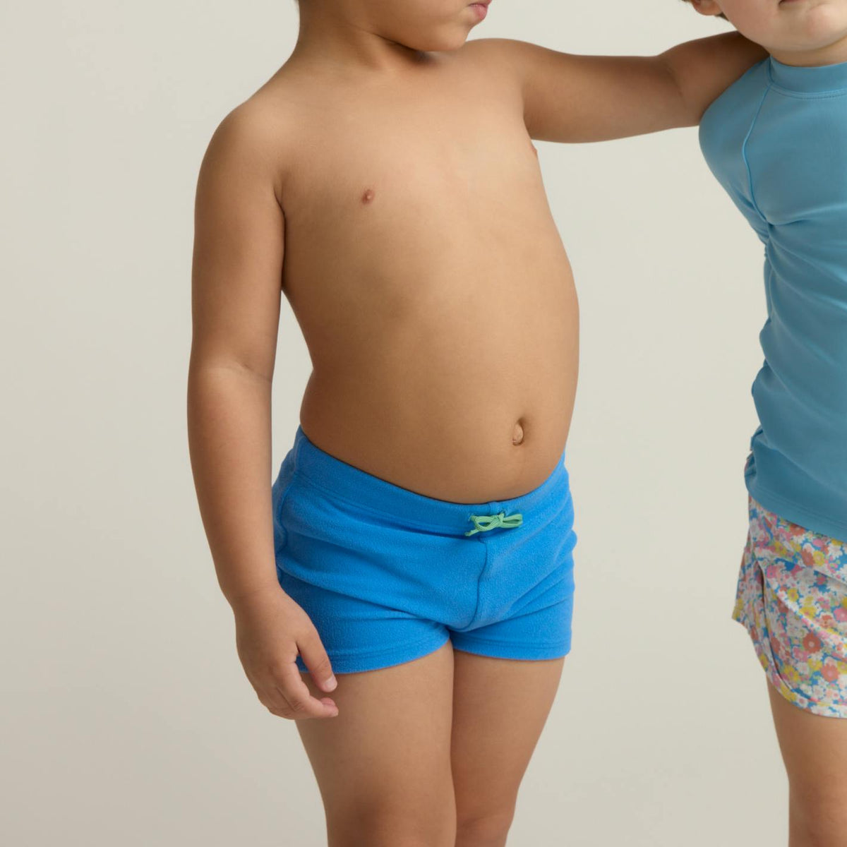 boys deep sea blue terry brief