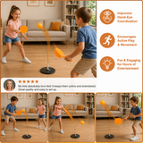 Interactive Light-Up Table Tennis Game for Kids
